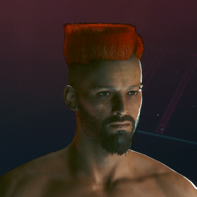CP 2077 - M 47 Hairstyle