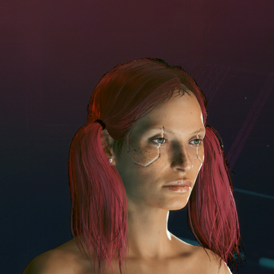 CP 2077 - F 44 Hairstyle