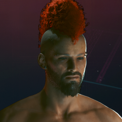 CP 2077 - M 46 Hairstyle