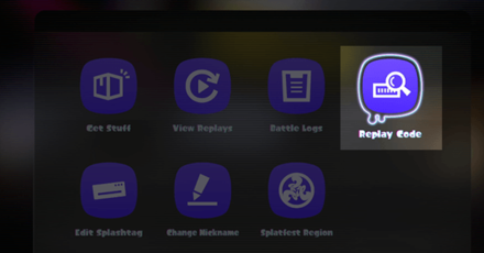 Splatoon 3 - Using Replay Codes to Watch Matches