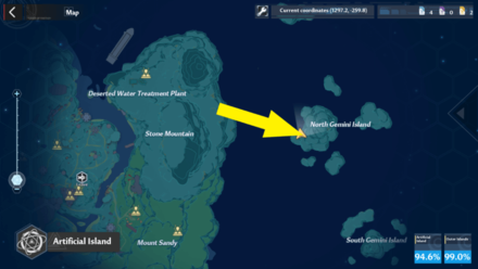 First Outer Island - North Gemini Island
