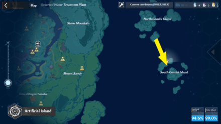 Second Outer Island - South Gemini Island