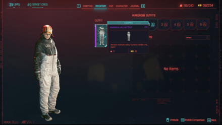 Cyberpunk 2077 Phantom Liberty - Special Outfits