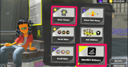 Splatoon 3 - Order Gear Through Murch