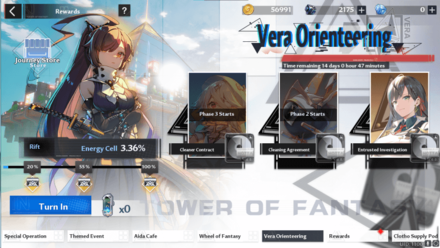 Vera Orienteering Event Phases