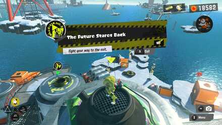 Defeat the site boss, Frye