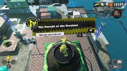 Splatoon 3 Sardinium Defeat site 4 boss