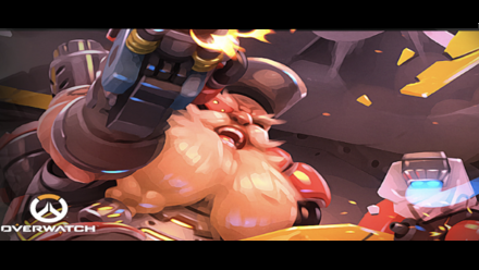 Bjorn Shooting Overwatch 2 Logo