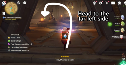 Genshin - Explore the Ruins of Abdju Pit 5