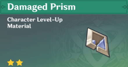 Genshin Impact - How to Get Damaged Prism and Effects