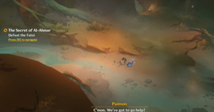 Genshin - The Secret of Al-Ahmar Walkthrough 9B