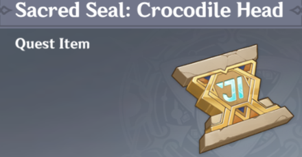 Genshin - Sacred Seal Inventory Appearance