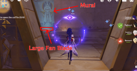 Genshin - Look for the Large Fan Blade