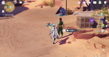 Genshin - Talk to Fodil