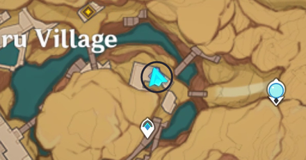 Genshin Impact Version 3.1 Blooming Sands - Quest Start Location
