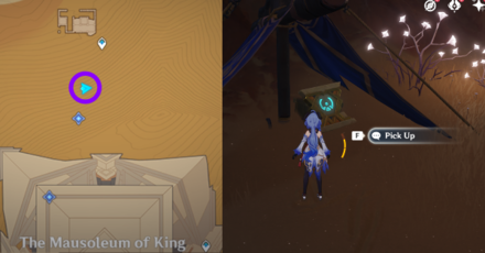 Genshin - Sacred Seal Location 46 - Sunrise