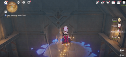 3rd trial invisible floor