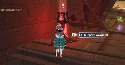 Genshin - Sumeru Desert Hidden Waypoint 1