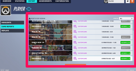 Overwatch 2 - Game Reports