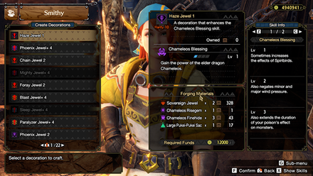 MONSTER HUNTER RISE Sunbreak - New Risen Chameleos Decos