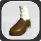 Baggy-Sock Fringe Loafs