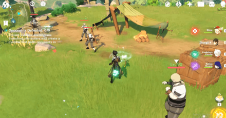 Genshin - Fierce Combat Test Step 1