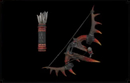 MH Rise Sunbreak - Kaktus Sichel Bow Layered Weapon Image