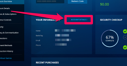 Overwatch 2 - Account Details