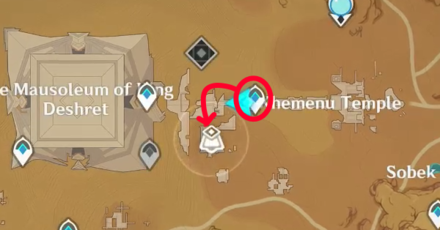 Genshin - How to Get to Sekhem Hall 1