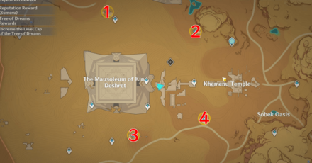 Genshin Impact - Transparent Ruins Location