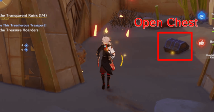 Genshin Impact - Loot the Chest 4th Transparent Ruin