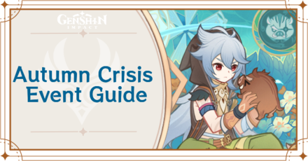 Genshin Impact - Autumn Crisis Event Guide for Of Ballads and Brews