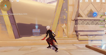 Genshin Impact - Get Chest After Activating Mechanism 1st Transparent Ruin