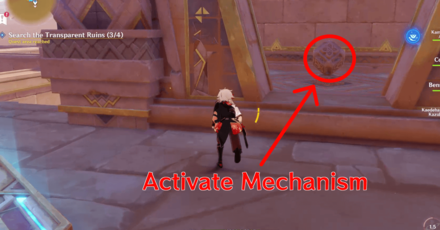Genshin Impact - Activate Mechanism 1st Transparent Ruin