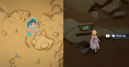 Genshin - Sacred Seal Location 14 - Dune