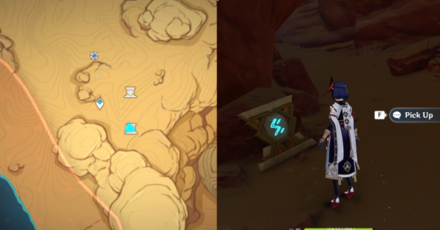 Genshin - Sacred Seal Location 17 - Thunderstrike