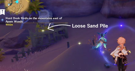 Genshin Impact Mysterious Clipboard #11 Location 1