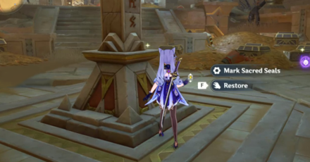 Genshin - How to Use Sacred Seals