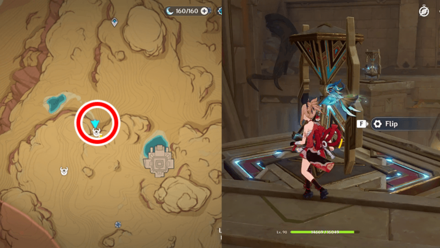 Genshin - Primal Sandglass Map Location 8