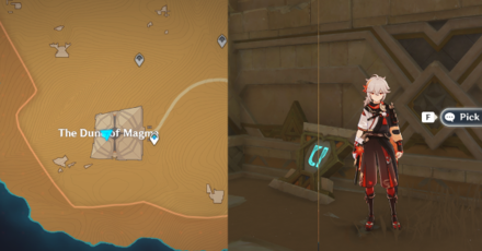 Genshin - Sacred Seal Location 22 - Raised Arm