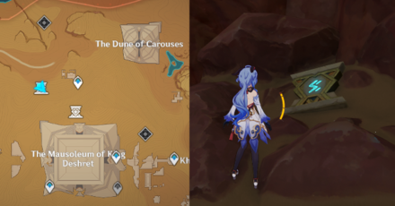 Genshin - Sacred Seal Location 49 - Thunderstrike