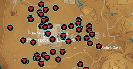 Genshin - Hypostyle Desert Mausoleum of King Deshret