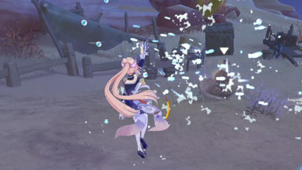 Genshin -  Gifted Rose Long Day Ahead - Use Hydro