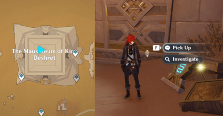 Genshin - The Mausoleum of King Deshret Sacred Seal 4