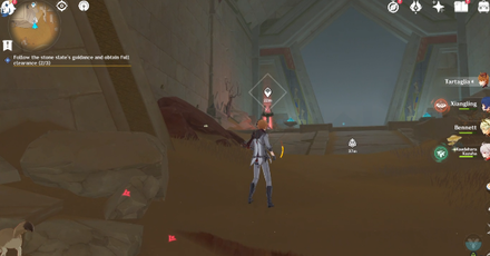 Genshin - The Mausoleum of King Deshret waypoint 3