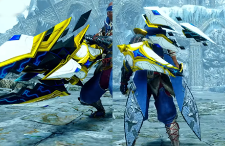 MH Rise Sunbreak - Lost Code: Jura Heavy Bowgun Layered Weapon Image