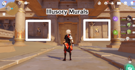 Genshin - The Dune of Elusion Illusory Murals