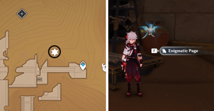 Genshin Impact - Torn Page Locations in Sumeru Desert - A Thousand Nights (VI) - 3