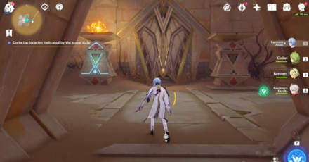 Genshin - The Dune of Magma Underground Access