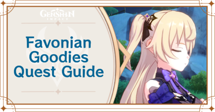 Genshin Impact - Favonian Goodies Quest Guide